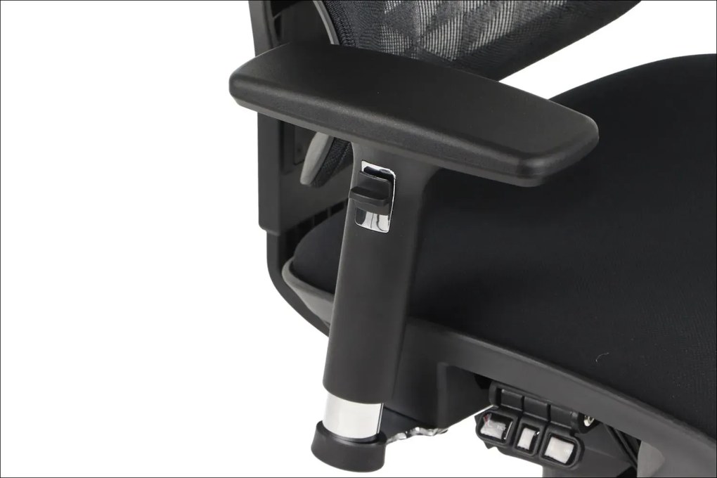 Fotel biurowy ERGONEW S1A czarny tkanina STEMA