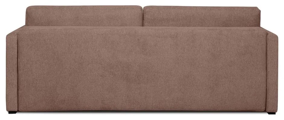 Brązowa sofa rozkładana 218 cm Resmo – Scandic