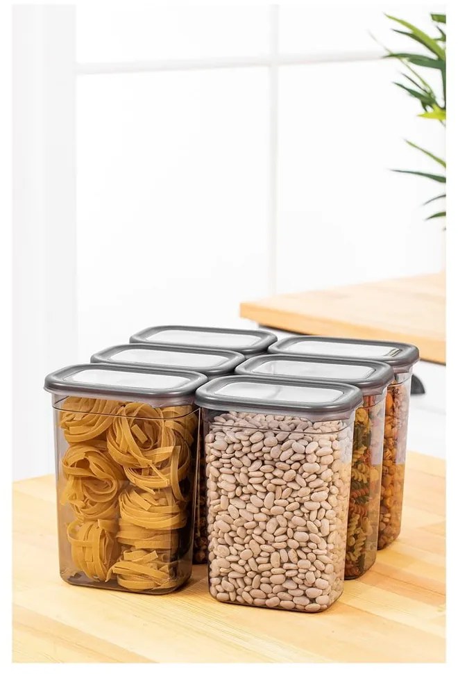 Pojemniki 6 szt. na żywność Fresco – Hermia