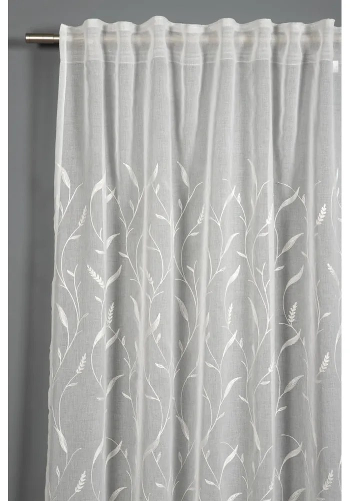Biała firanka 245x140 cm Dolly-Voile – Gardinia