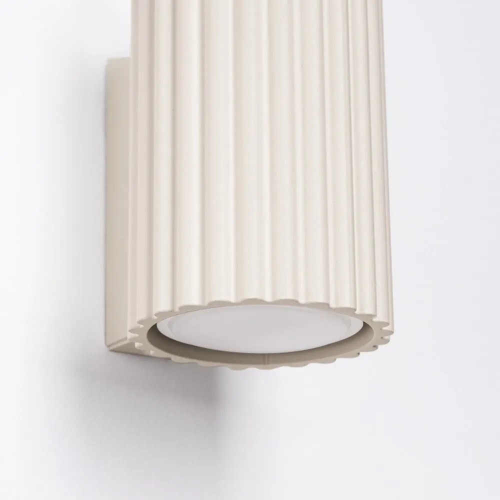 Kremowy kinkiet Gleam – Nice Lamps