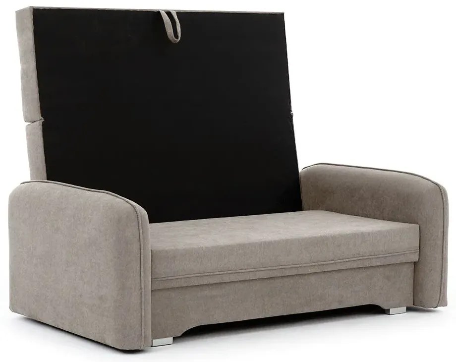 Sofa rozkładana z funkcją spania LAINE beżowa ELTAP