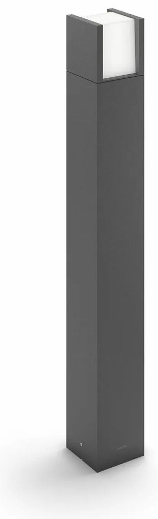 Philips Arbour UltraEfficient zewnętrzna lampasłupkowa LED 3,8 W 2700 K 77 cm, antracyt