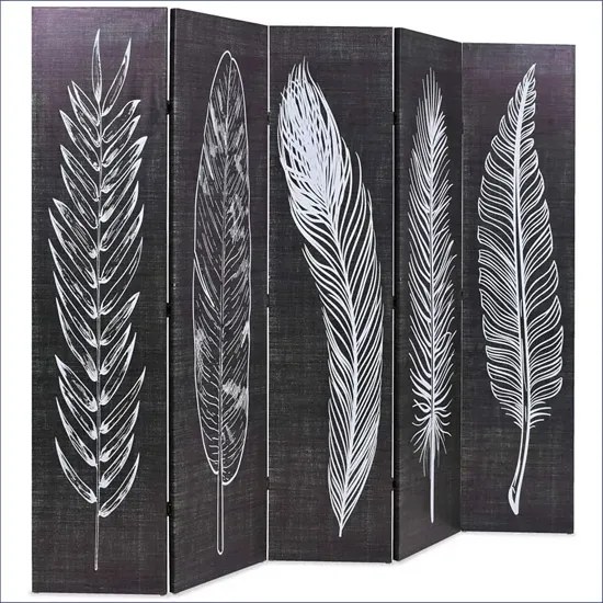 Nowoczesny parawan z nadrukiem - Korvi 3X 200 x 170 cm