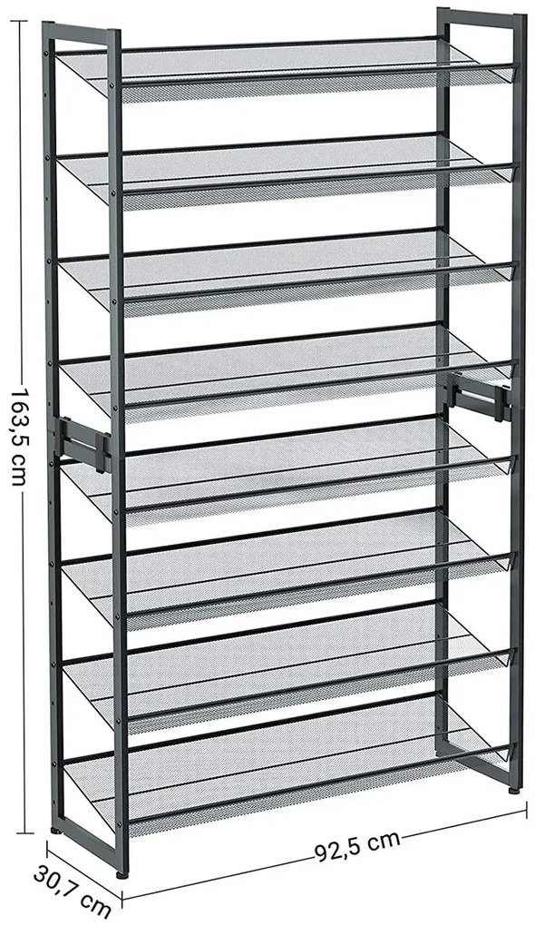Metalowy na buty regał G9-D29
