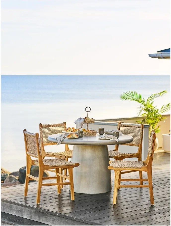 Okrągły stół ogrodowy ceramiczny ø 60 cm Bonnet – House Nordic