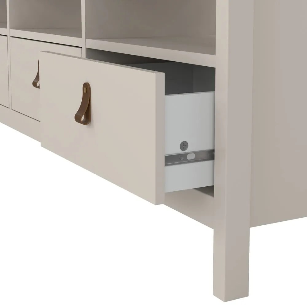 Szarobeżowa szafka pod TV 151x54x38 cm Madrid – Tvilum