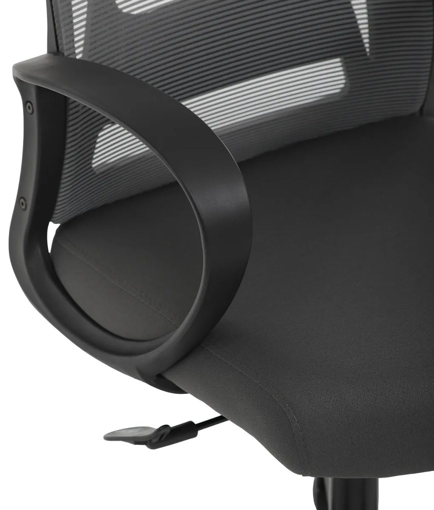 Autronic KA-S3015 GREY Krzesło biurowe, szare