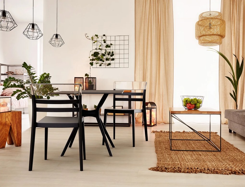 Stół do jadalni i kawiarni Air Table 80 kwadratowy
