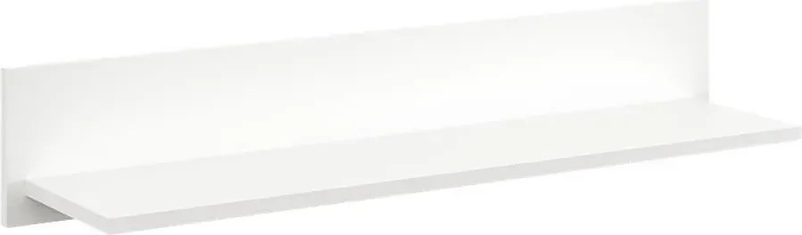 Biała Minimalistyczna Półka Ścienna P7-W29
