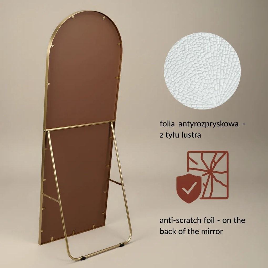 Duże lustro stojące FRAM, 150 x 50 cm