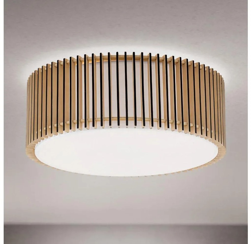 Orion - Lampa sufitowa TARTA 3xE27/40W/230V śr. 50 cm beżowa