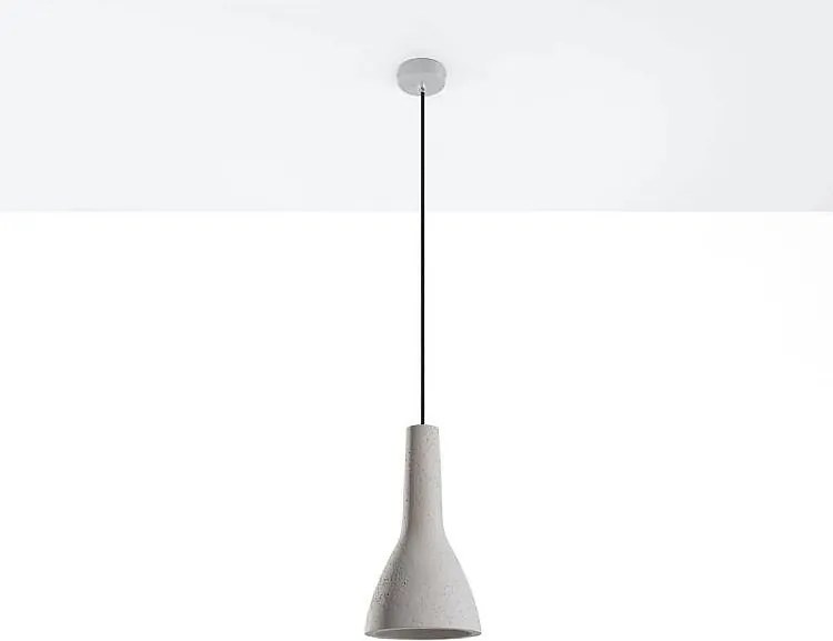 Lampa wisząca EMPOLI betonowa