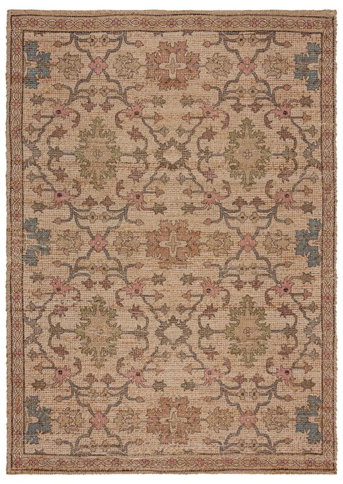 Dywan z mieszanki juty w naturalnym kolorze tkany ręcznie 200x290 cm Celine Jute Global – Flair Rugs