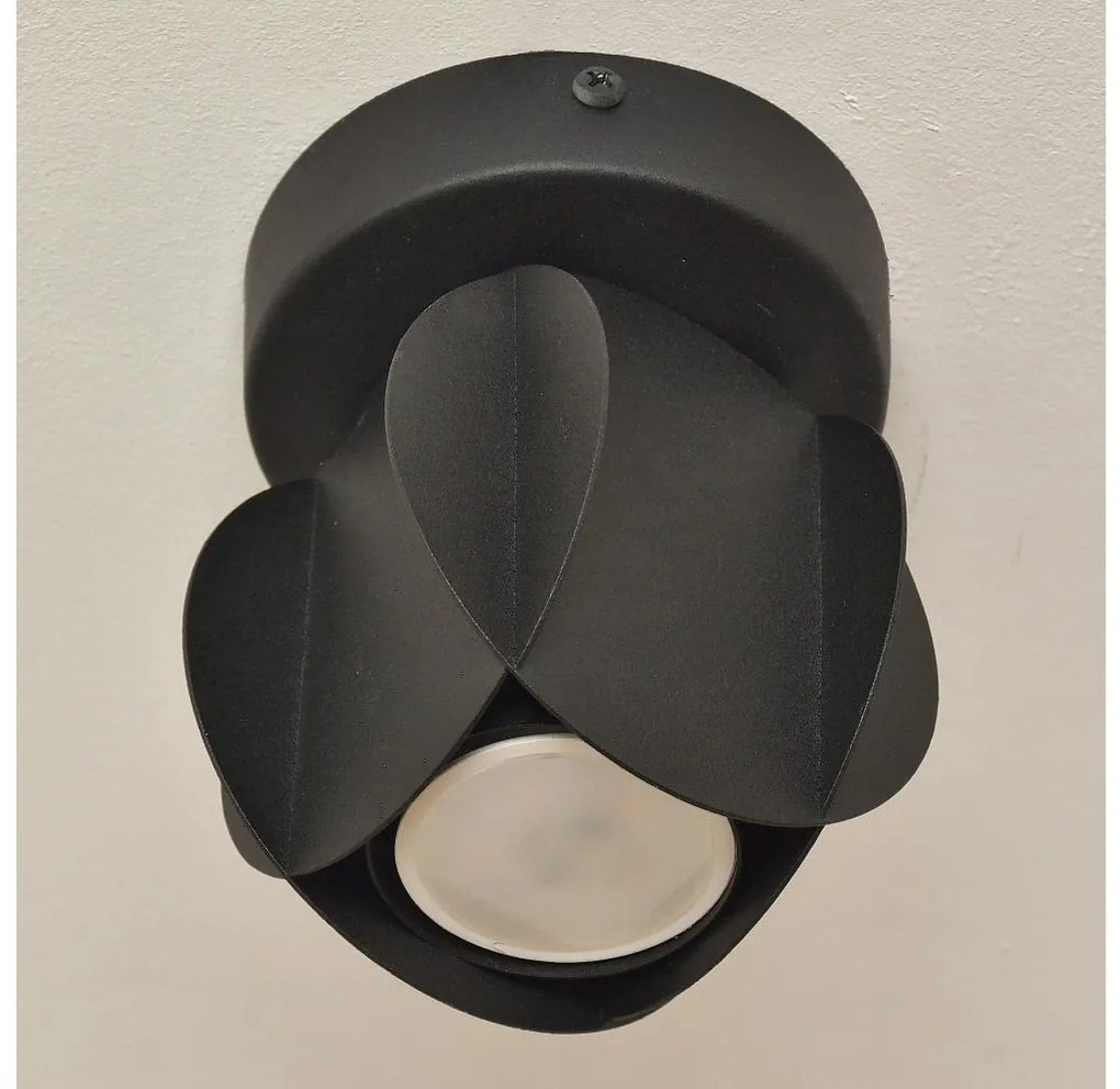 Oprawa punktowa GAMBIT 1xGU10/10W/230V czarna