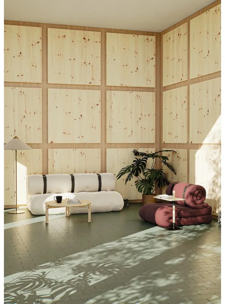 Sofa rozkładana z Karup Design Buckle Up Creamy