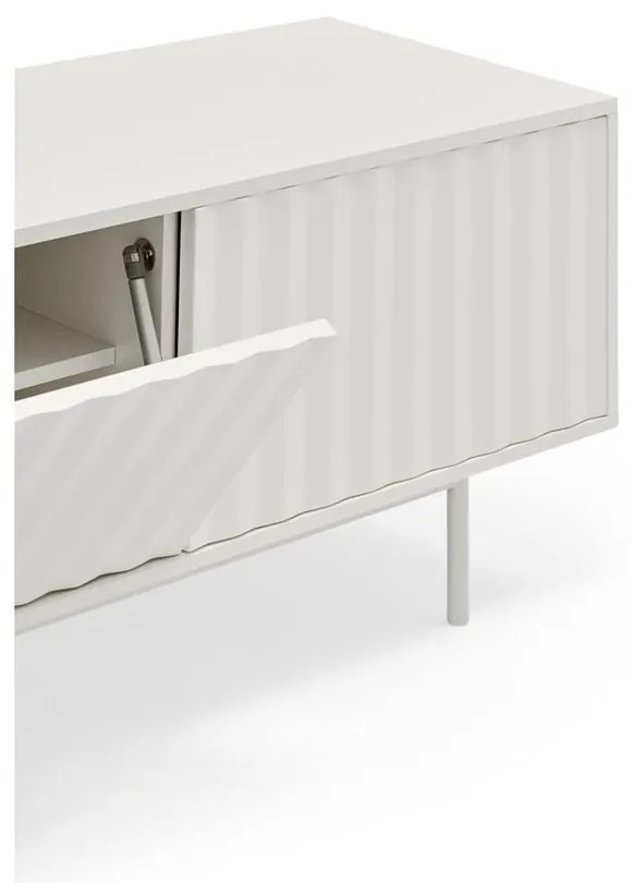 Biała szafka pod TV 180x52 cm Sierra – Teulat