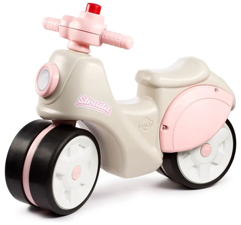Falk jeździk scooter strada retro dla dziewczynki ciche opony od 1 roku