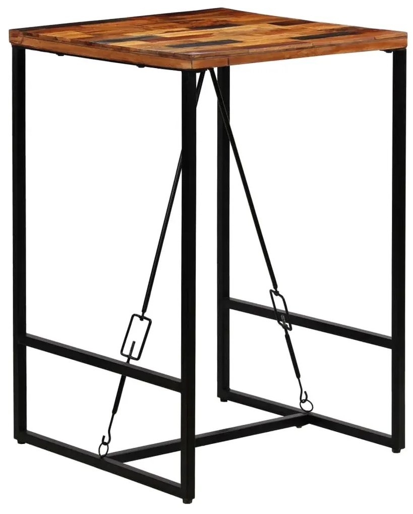 Industrialny stolik barowy 70x70 – Arenzo 2X