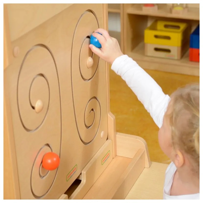 Masterkidz tablica przesuwna kształt motyla montessori
