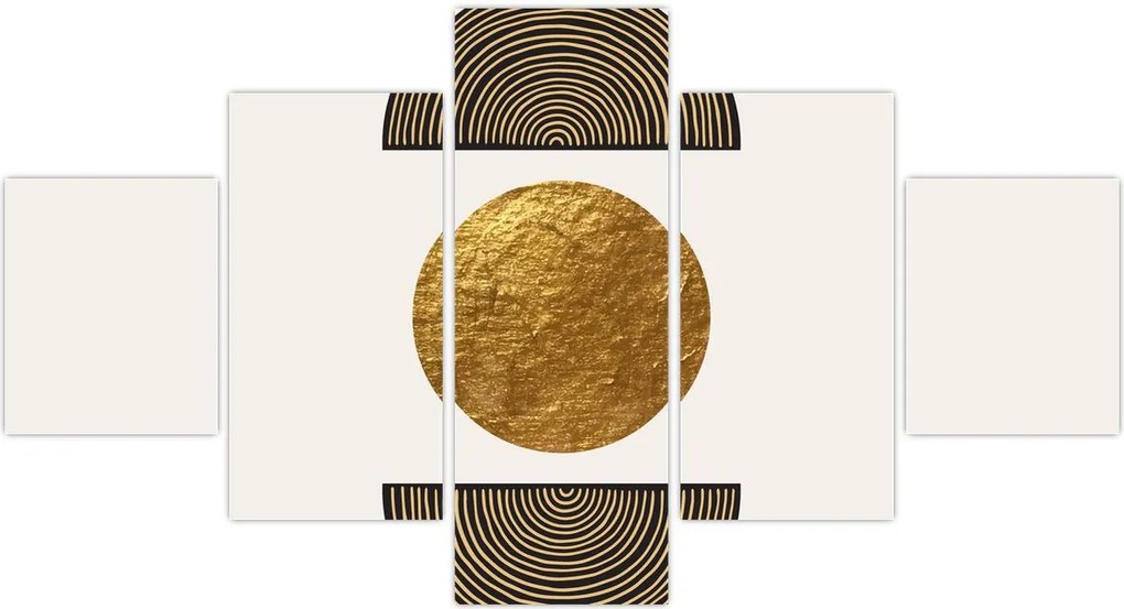 Obraz - Złota ozdoba N⁰1 (125x70 cm)