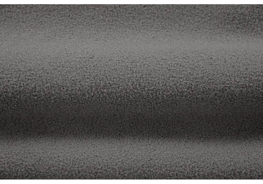 Szary fotel z materiału bouclé Jenny – Micadoni Home