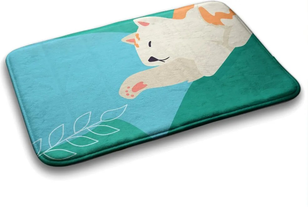 Dywanik łazienkowy Dywanik łazienkowy Kotek Zwierzęta