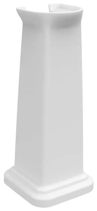 Biały ceramiczny postument pod umywalkę 27x27 cm Classic – Sapho