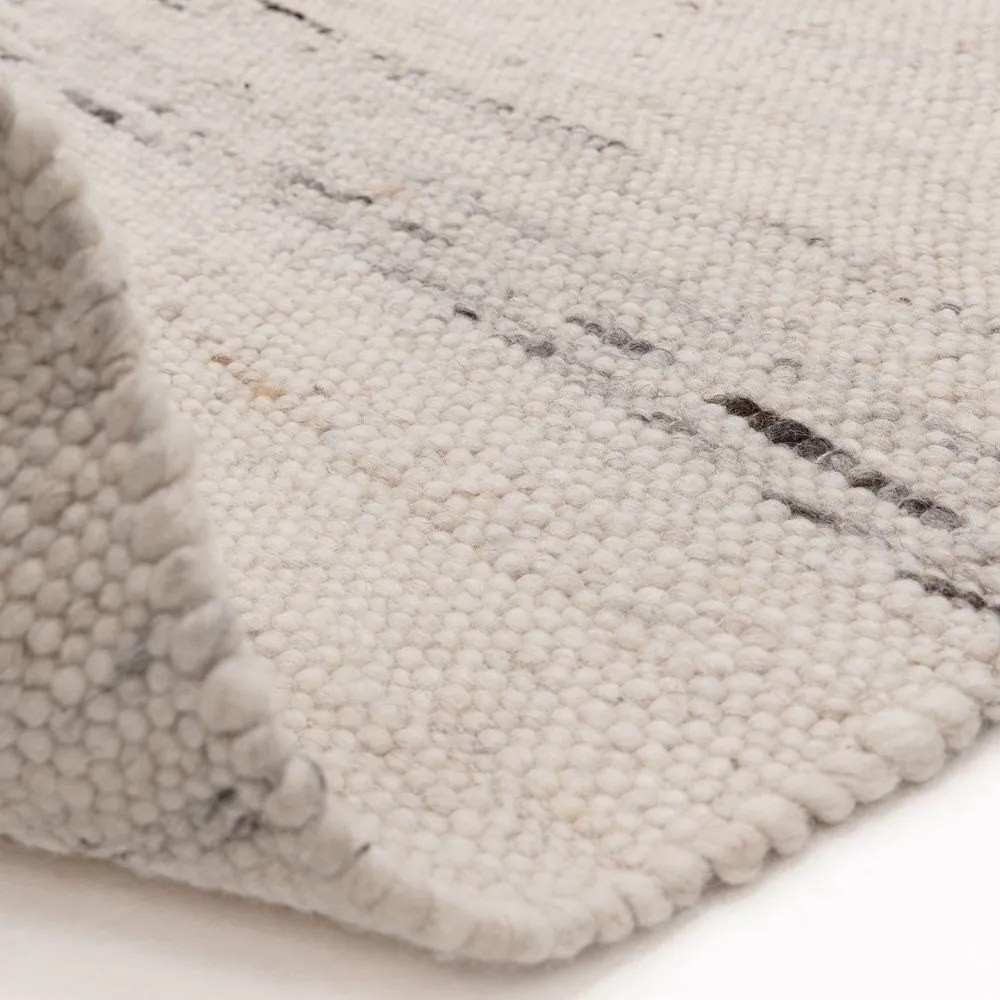 Dywan z mieszanki wełny dwustronny/tkany ręcznie w kolorze kości słoniowej 160x230 cm Birkdale Ivory – Asiatic Carpets