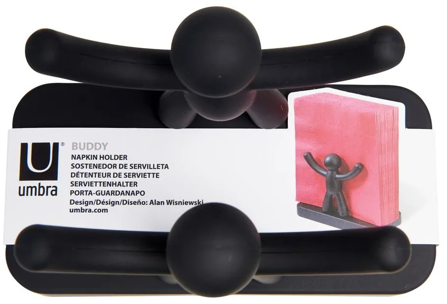 Plastikowy stojak na serwetki Buddy – Umbra
