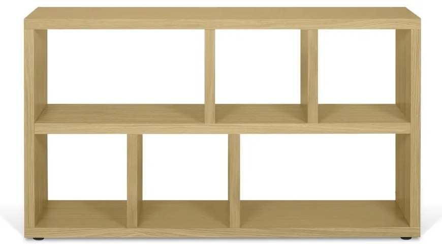 Regał w dekorze dębu 150x83 cm Berlin – TemaHome