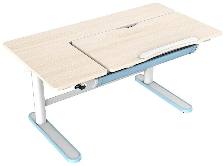 Nowoczesne biurko elektryczne z nadstawką na monitor E2-T81