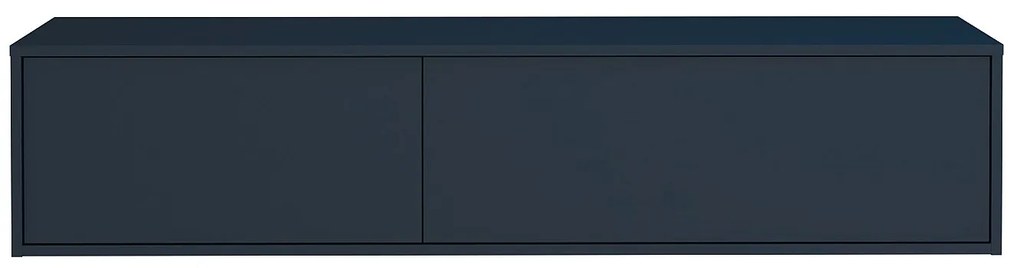 Szafka pod umywalkę wisząca – Ciemnoniebieska – dł. 150 cm – ISAURE II