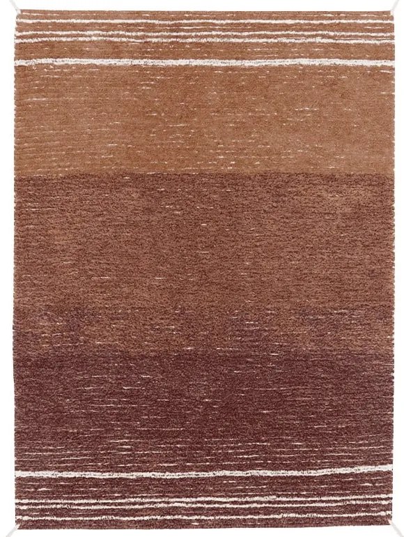 Ceglasty bawełniany dywan 170x240 cm Twin Toffee – Lorena Canals