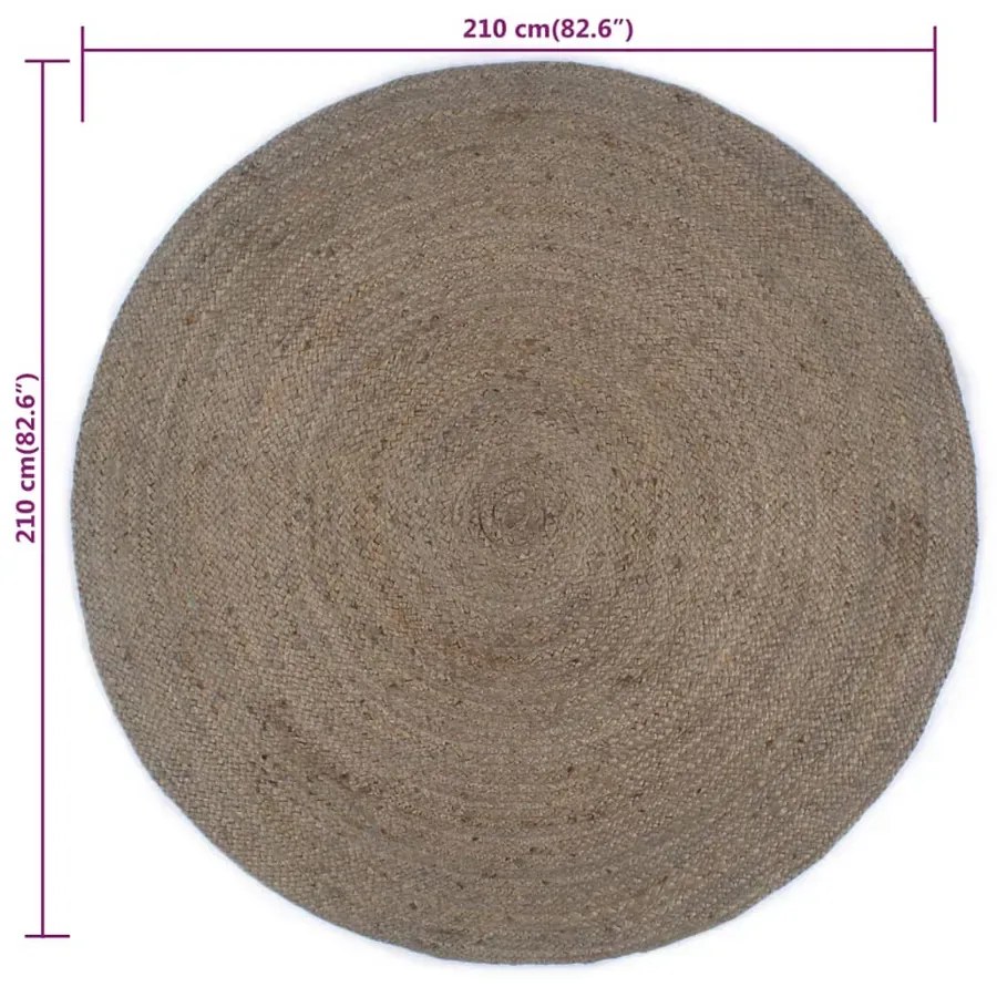 Elegancki szary dywanik 210 cm D7-L97