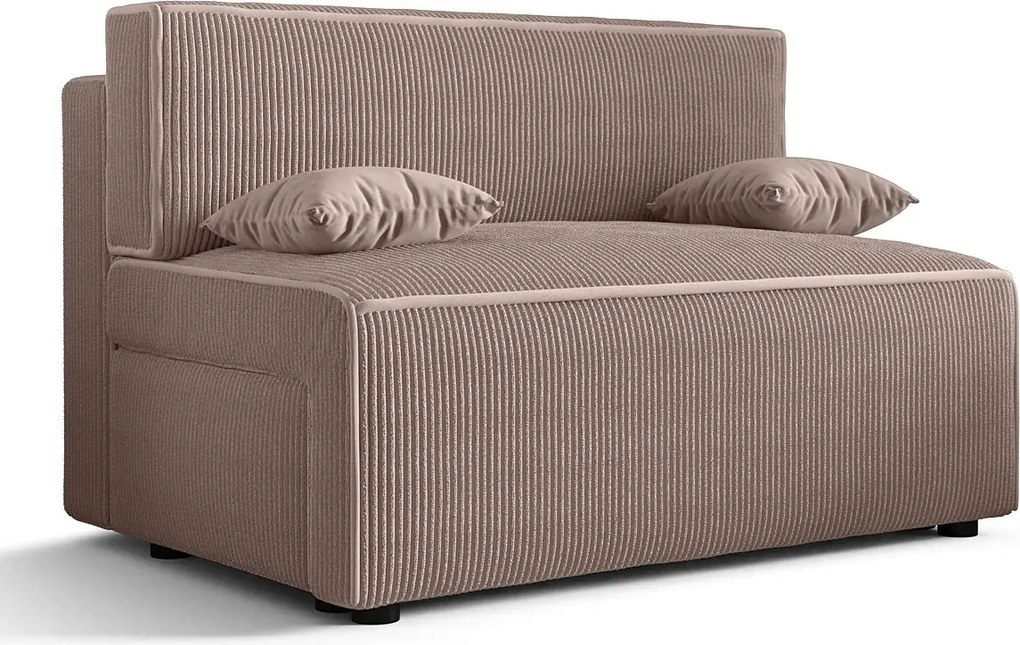 Różowa rozkładana sofa z funkcją spania Z9-G46