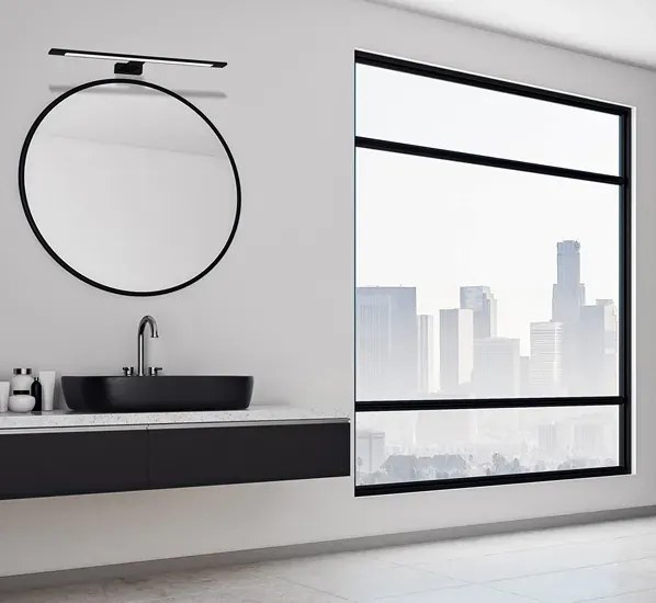 Czarny kinkiet LED - 12W 60x11,5x4 cm B7-K29