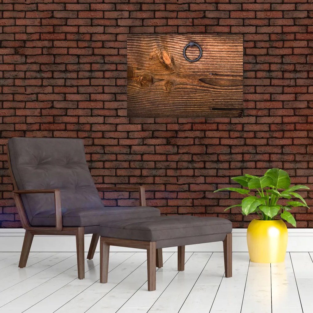 Obraz tekstury drewna (70x50 cm)