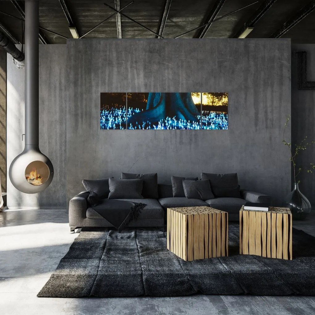 Obraz - Magiczne drzewo (170x50 cm)