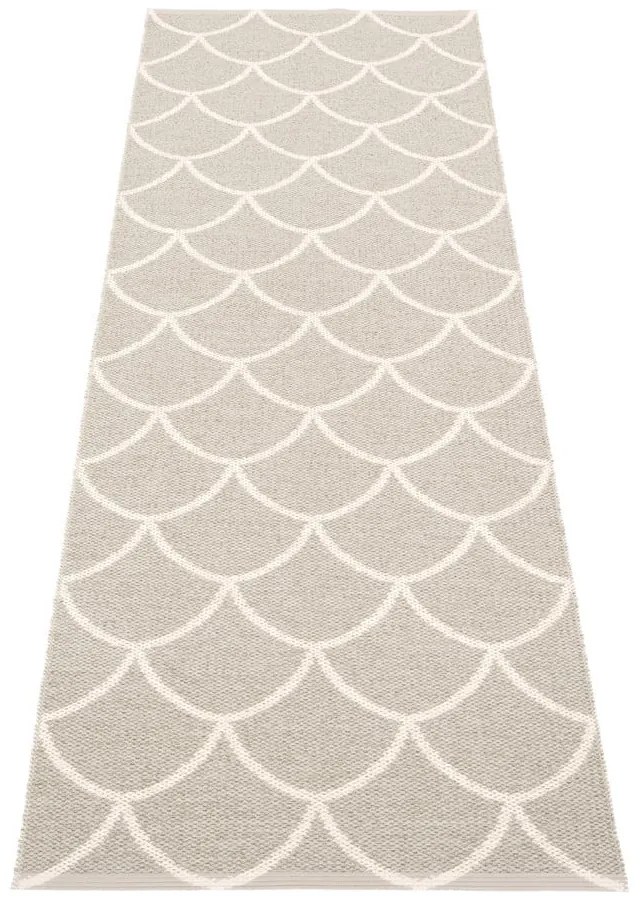 Kremowy chodnik odpowiedni na zewnątrz 70x225 cm Kotte Linen – Pappelina