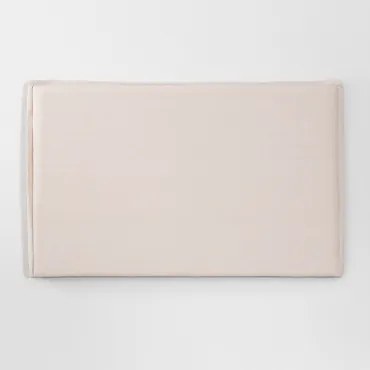 Zagłówek Do Łóżka 160 Cm Z Lnu Beniel Nature & 160 Cm - Sklum