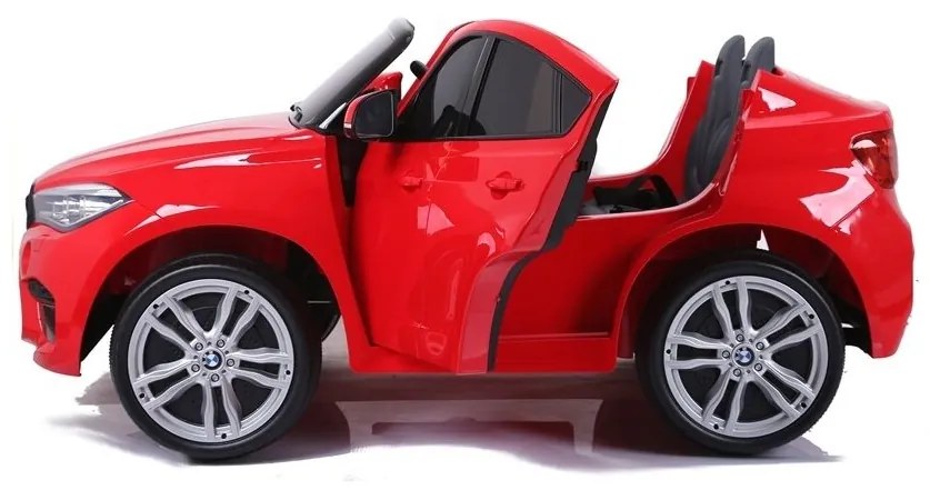 Auto na akumulator nowe bmw x6m czerwone