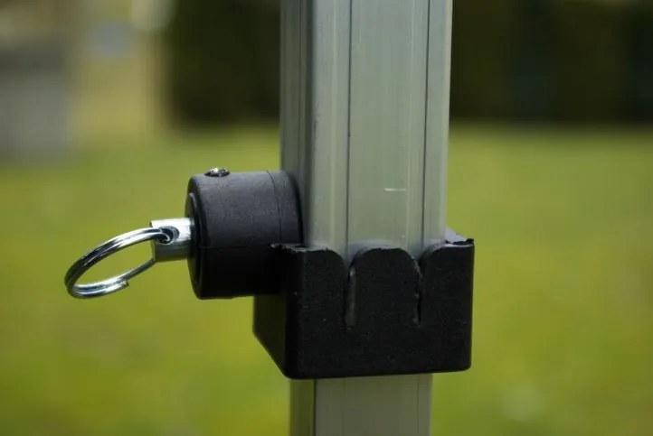 Pawilon ogrodowy rozkładany 3 x 6 m - biały