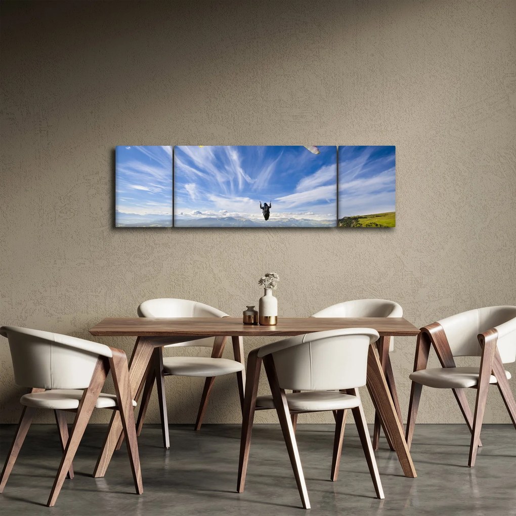 Obraz - Paralotniarstwo (170x50 cm)