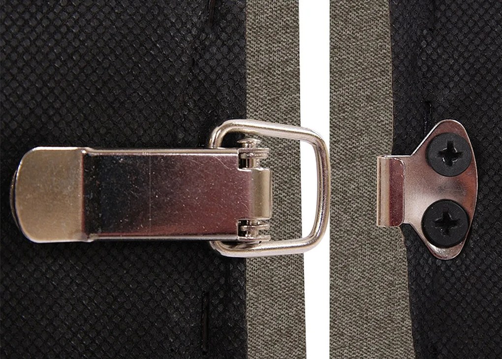 Modułowa sofa 3-osobowa Moncalieri,  brązowa, bez podłokietników