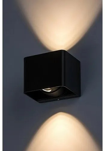 Rabalux 77168 zewnętrzna lampa ścienna LEDHallstatt, 10 W, antracyt