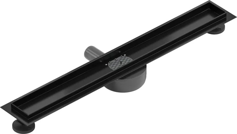 Mexen Flat 360° korpus do odpływu liniowego obrotowy 60 cm, czarny - 1740060
