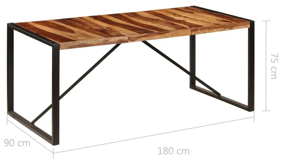 Jadalniany stół z sheesham 90x180 – Fulo 5X