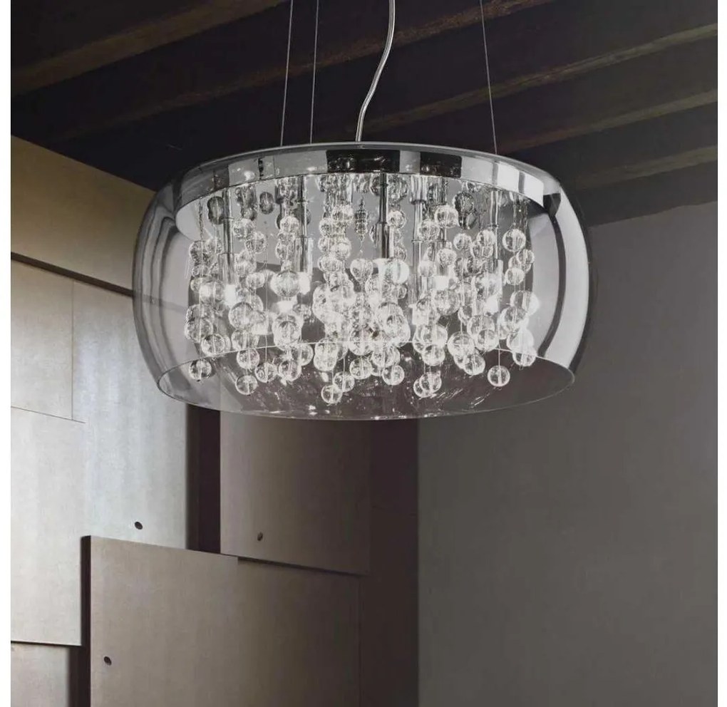 Ideal Lux - Lampa wisząca AUDI 8xG9/40W/230V śr. 50 cm