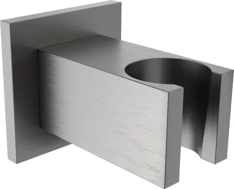Mexen Cube uchwyt prysznicowy, gun gray szczotkowany - 79350-66